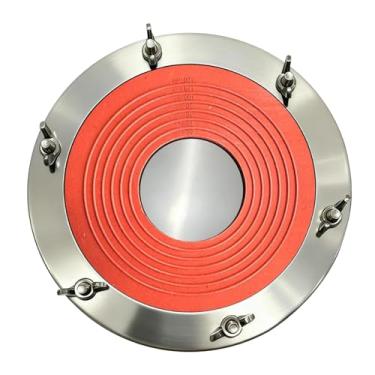 Imagem de UGPLM Chaminé de fogão a lenha para barraca, rufo para tubo de chaminé de queimador a lenha, rufo para tubo de telhado, para garagens