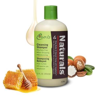 Imagem de Shampoo de limpeza para cachos e naturais com manteiga de karité