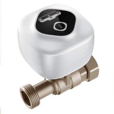 Imagem de Válvula Inteligente WiFi de Desligamento Automático Água com Controle por APP 3 Modos Timer Alarme Vazamento e Gás Compatível Assistant para Inteligência Residencial