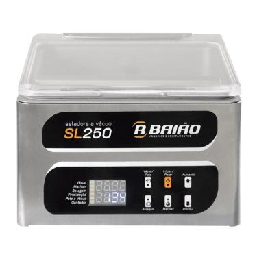 Imagem de Seladora a Vácuo de Câmara de Mesa R. Baião 25cm 220V SL250