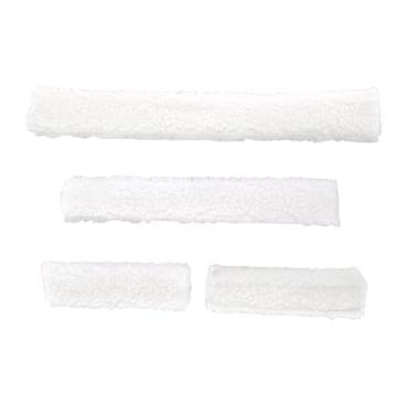 Imagem de oshhni Conjunto de 4 para cabresto de cavalo, acessórios para bridão, respiráveis, acolchoadas e confortáveis, conjunto de tubos macios para, Branco