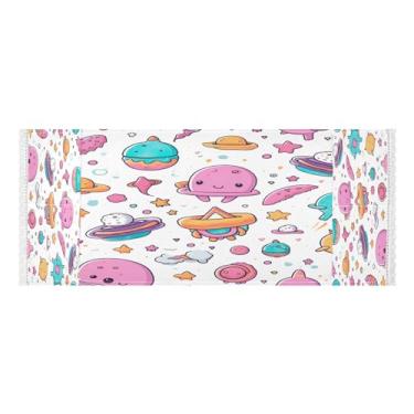 Imagem de Wassud Lindas capas de lavadora e secadora de objetos cósmicos, protetor de lavadora com sacos de armazenamento, capa de geladeira à prova de poeira com bolsos para lavanderia doméstica, cozinha, 120