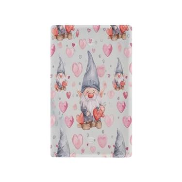 Imagem de Wassud Placa de cobertura de interruptor de luz, capas de tomada de interruptor único, placa de parede, tomadas elétricas decorativas, corações, decoração de sala de estar