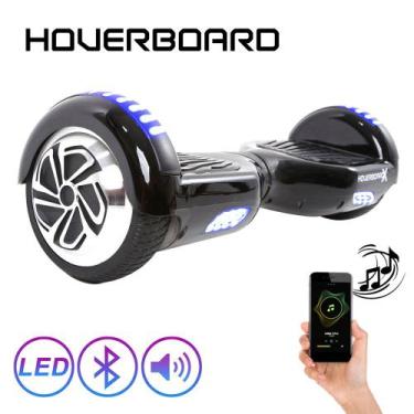 Imagem de Hoverboard Bluetooth 6,5" Polegadas Preto Hoverboard Bolsa - Hoverboar