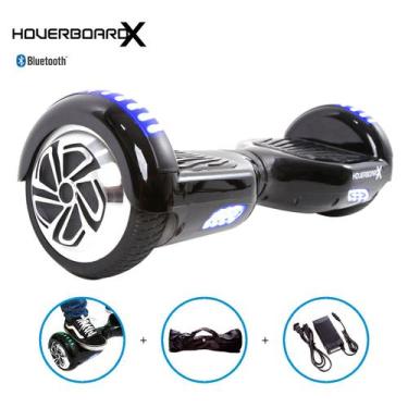 Imagem de Hoverboard Infantil Skate Elétrico 6,5 Polegadas Led Preto - Hoverboar