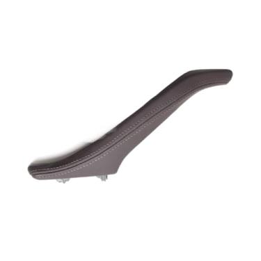 Imagem de Conjunto de puxador de couro para porta interna esquerda/direita do passageiro, compatível com BMW Série 5 F10 F11 F18 520i 523i 525i 528i 535i(Left Moka)