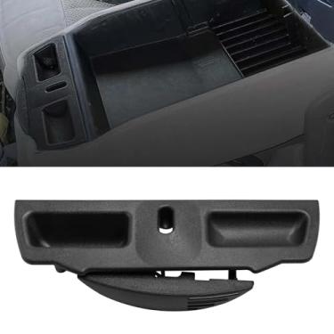 Imagem de TTCR-II Compatível com Chevy Silverado Suburban Tahoe 1995-2006 Tampa de trava do apoio de braço do console central, para GMC Sierra Yukon Avalanche 1995-2006 Conjunto de trava de tampa de console