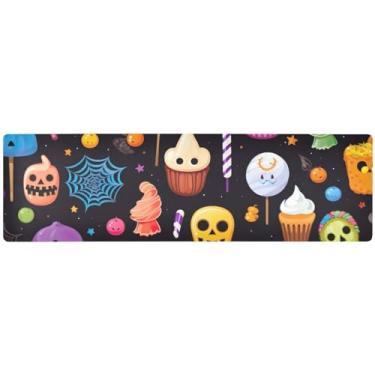 Imagem de Tripé longo com ícones de Halloween, decoração de mesa de jantar, acessórios de decoração de mesa de jantar