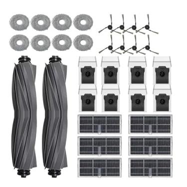 Imagem de Compatible With Dreame X40 Ultra, X40 Pro, S30 Pro Ultra Parts Accessories Main Side Brush Hepa Filter Mop Cloth Dust Bag Replacement(Brown)