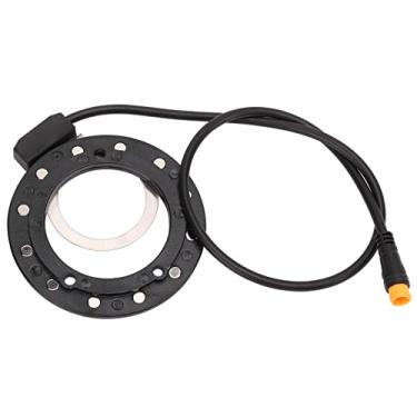 Imagem de Solinder Sensor de Pedal de Bicicleta Elétrica, 12 ímãs, Sensor de Salão Duplo Direito, de Assistência de Pedal de Bicicleta Com Alta Sensibilidade, Material (Orifício grande 2,4 x 3,7 x 5,7 pol.)