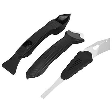 Imagem de Ymiko Kit de Remoção de Calafetagem 3 Em 1, Raspador de Selante de Silicone e Conjunto de Ferramentas de pá de Cimento de Vidro