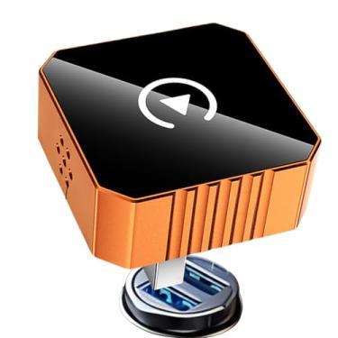 Imagem de Adaptador de para Telemóvel,Reconexão Automática Inteligente - Conversor Sem Fios Automotivo para Veículos,Para s Pickups Reboques Autocaravanas Camiões Sedan