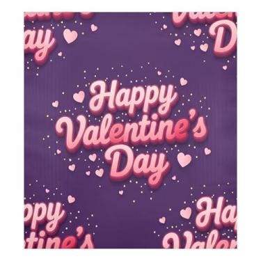 Imagem de Blueangle Capa magnética para lava-louças padrão Dia dos Namorados, decoração da capa frontal da máquina de lavar louça, adesivos de eletrodomésticos, adesivos de eletrodomésticos, 58 cm C x 66 cm