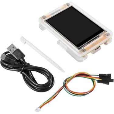 Imagem de Tela ESP32-2432S028R de 2,8 polegadas com capa acrílica, tela sensível ao toque resistiva 240 x 320 TFT ILI9341, módulo LCD WiFi + placa de desenvolvimento BT ESP32 para Arduino IoT