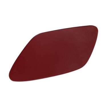 Imagem de VekAuto Tampa do bocal da arruela do farol dianteiro esquerdo para BMW Z4 2009-2016 3.0L L6 - Gás Nº 51117231079 Tampa do bocal de acabamento do para-choque Plástico vermelho escuro 1 peça