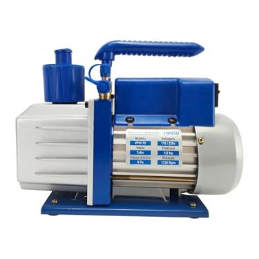Imagem de Bomba de Vácuo vazão 7CFM estágio simples profissional bivolt VPH170 200W 75 Micron~5Pa 1720 Rpm Potência 1/2HP 60Hz HVAC R12 R22 R134A R410 compacta silenciosa refrigeração climatização automotiva