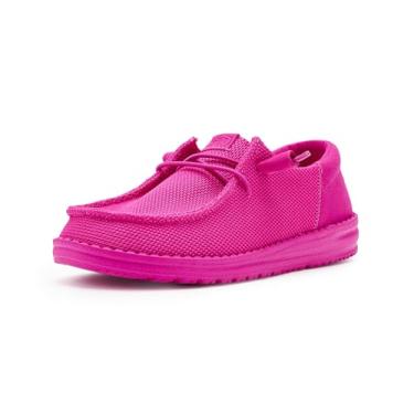 Imagem de HEYDUDE Mocassim feminino Wendy Funk Mono, Rosa fúcsia, 34