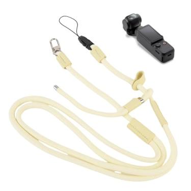 Imagem de EBTOOLS Pocket3Camera Lanyard Liberação Rápida Cinta Pescoço/ombro/Crossbody Com Fivela Ajustável Parafuso de 1/4 de Polegada Corda Anti Lost para Pocket3Camera 3 Acessórios