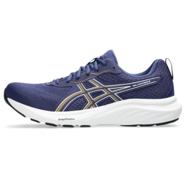 Imagem de ASICS Tênis de corrida masculino Gel-Contend 9, Azul índigo, branco, 8.5 X-Wide