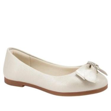Imagem de SAPATILHA INFANTIL KLIN PRINCESA KIDS 151 OFF WHITE PEROLIZ-Feminino