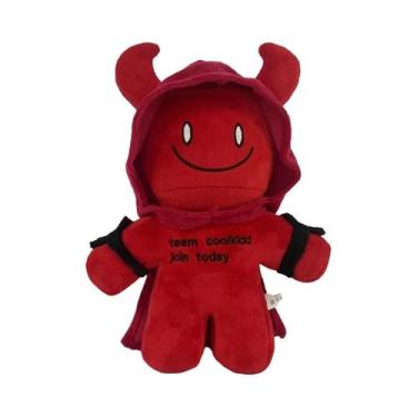 Imagem de Boneco De Pelúcia Personagem De Desenho Animado Diabo Vermelho 25cm MI