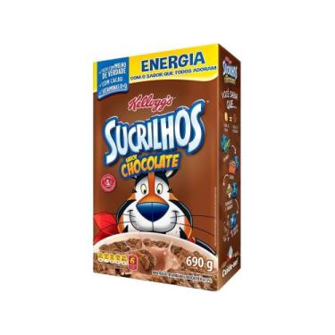 Imagem de Cereal Matinal Infantil Chocolate Kelloggs - Sucrilhos 690g - Kellogg'