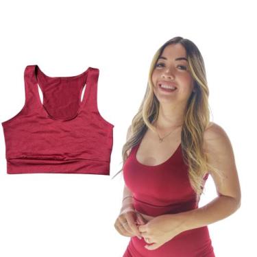 Imagem de Top Suplex Alta Sustentação Corrida Academia Treino Fitness Estilo Nad