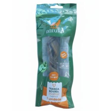 Imagem de Mordedor Mastigável Natuka Pele de Boi Trançada Sem Pelos Para Cães Pe