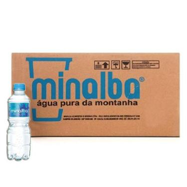 Imagem de Água Mineral Minalba Sem Gás 510ml Kit 12, Água Water Aguas mineral pu
