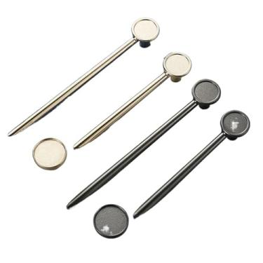 Imagem de CXYFQUUK Puxadores de gaveta dourados brilhantes de liga de zinco puxadores de porta de armário de cozinha cinza pérola ferragens 2 peças (ouro brilhante 96 mm)