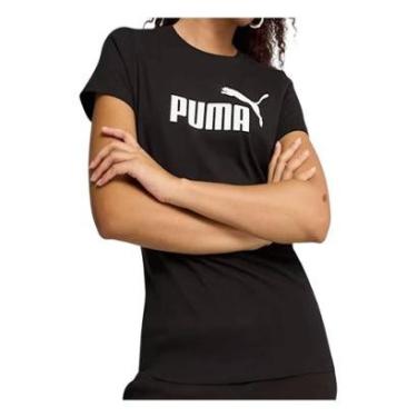 Imagem de Camiseta Feminina Puma ESS NO1 Logo Black - 684970-Feminino