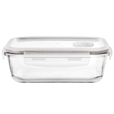 Imagem de Pote Hermético Retangular em Vidro Borossilicato com Tampa 640Ml L17,7Xp13Xa6Cm Dynasty - Full Fit