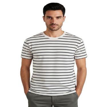 Imagem de Camiseta Malhao Listrado Navy Reserva-Masculino