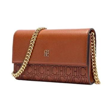 Imagem de Bolsa Transversal Feminina De Luxo Leve CH, Artesanato Exquisito, Desi