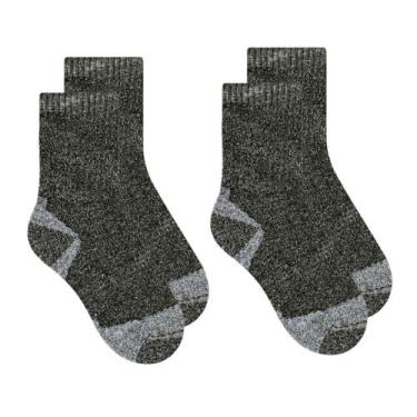 Imagem de Kit 3 Pares De Meias Trekking Coolmax Cano Longo Selene 4025, 34-39, P