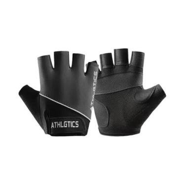 Imagem de Luvas De Ciclismo Unissex Respiráveis Sem Dedos Para Treino, Academia,