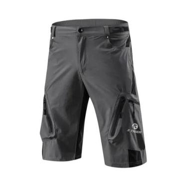 Imagem de Calças De Ciclismo MTB Masculinas Respiráveis E Soltas Com Múltiplos B