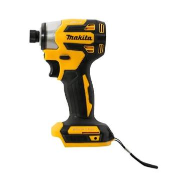 Imagem de Parafusadeira De Impacto Sem Fio 18V Makita DTD173 LXT BL Com Motor Br