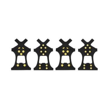 Imagem de Sapatos Antiderrapantes Para Escalada Em Gelo E Neve Com 10 Cravos De 