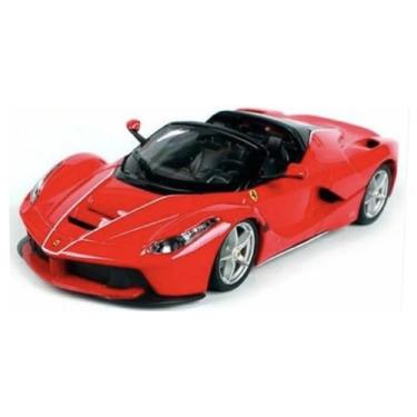 Imagem de Miniatura Carro Ferrari LaFerrari Aperta - Vermelha - Race e Play - 1: