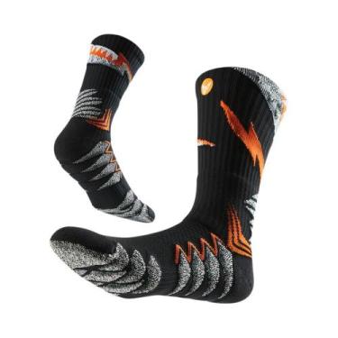 Imagem de Meias Esportivas Masculinas Com Reforço Mais Grosso, Elásticas, Confor