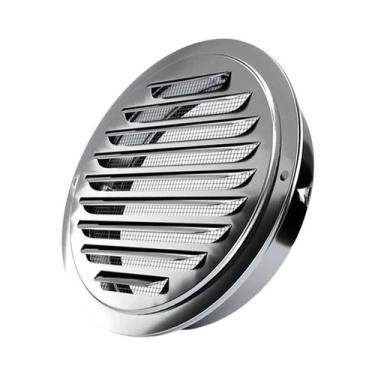 Imagem de Grande Grelha De Ventilação De Parede Em Aço Inoxidável 70-200mm, Tamp