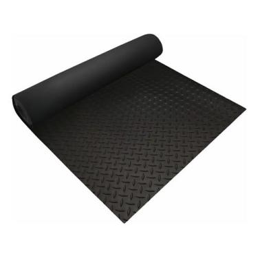 Imagem de Tapete Piso Borracha Bus Antiderrapante 50cm X 1,30m - Kapazi, Preto