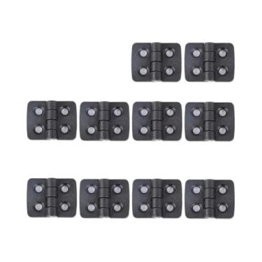 Imagem de Dobradiças De Nylon Plástico Para Portas De Armários Elétricos, Rolame