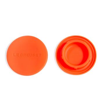 Imagem de JOGO LE CREUSET SET 2 TAMPAS DE SILICONE P/ MOEDORES - Laranja 9301080009