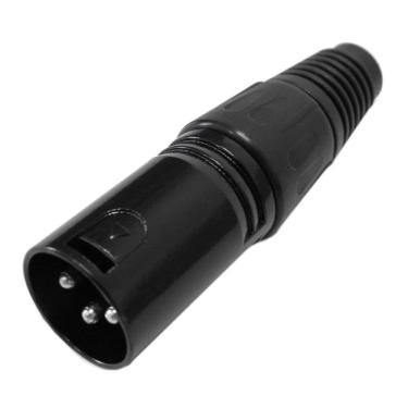 Imagem de Plug Canon Macho Corpo Preto Metal.