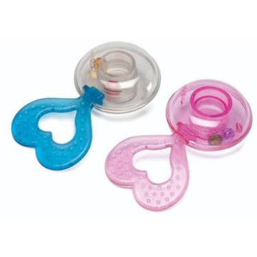 Imagem de Mordedor Chocalho Infantil Pepeta, Rosa