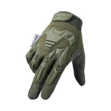 Imagem de Luvas Táticas De Dedo Inteiro Com Tela Sensível Ao Toque Para Ciclismo