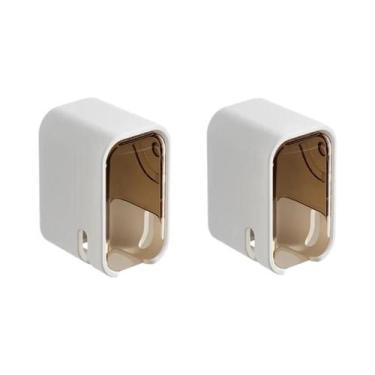 Imagem de Suporte De Escova De Dentes Montado Na Parede 2PCS, Rack De Armazename