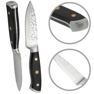 Imagem de Faca Inox de Legumes e Frutas 3.5" Isa Scherer Masterchef Lâmina Marte